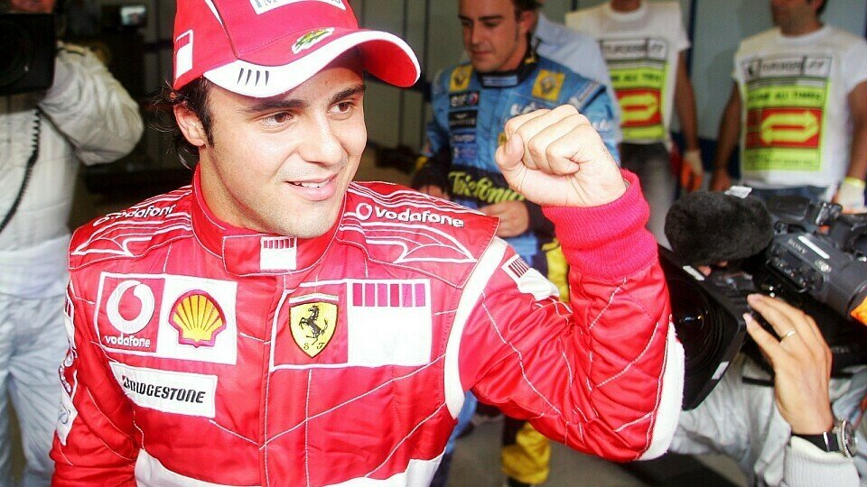 Massa nutzte Schumachers Fehler., Foto: Sutton