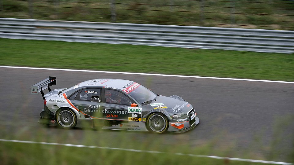 Timo Scheider errang beim ersten Test Platz fünf., Foto: Audi