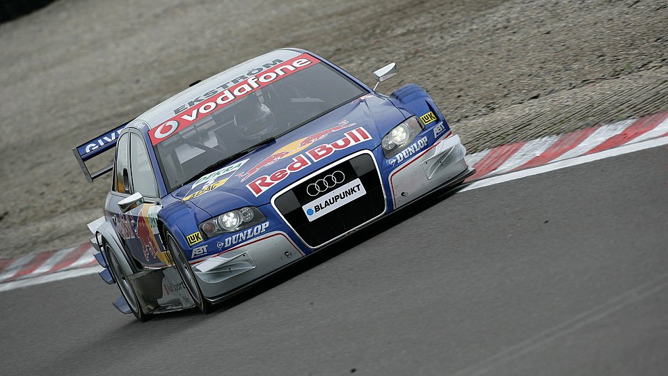 Mattias Ekström startet morgen aus Reihe zwei., Foto: Audi