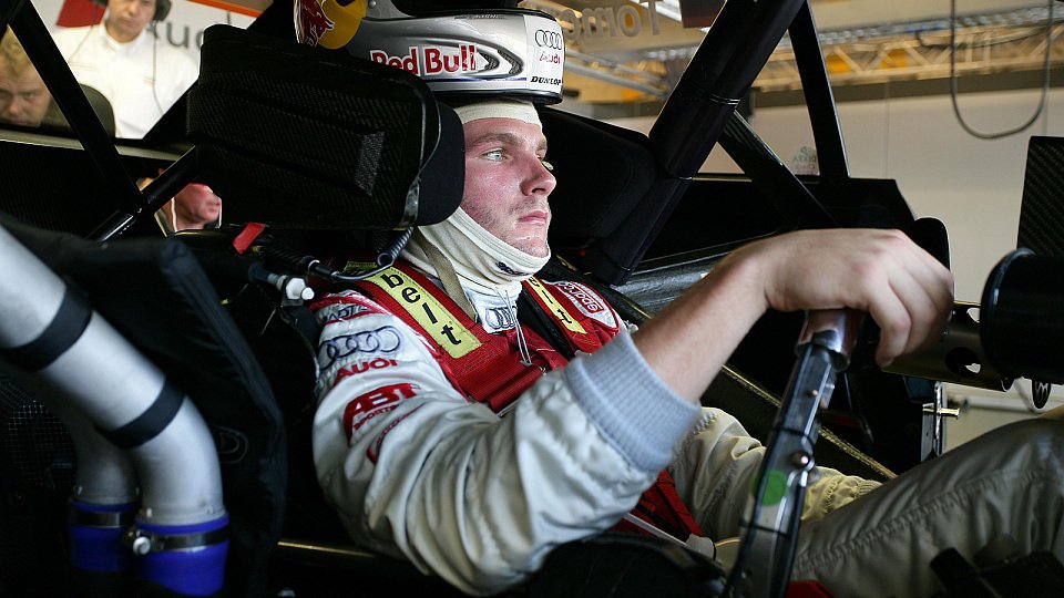Martin Tomczyk hält viel von seinem unsichtbaren Beifahrer., Foto: Audi