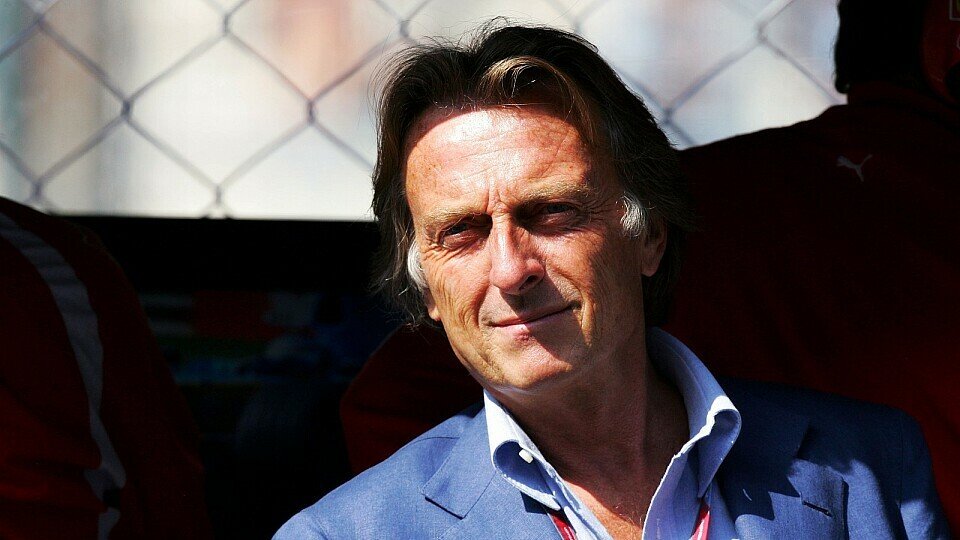 So entspannt wie auf dem Foto ist Ferrari-Chef di Montezemolo derzeit nicht., Foto: Sutton