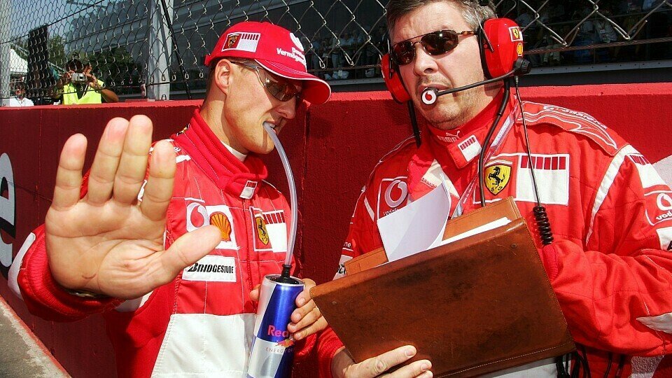 Michael Schumacher gewann zusammen mit Ross Brawn all seine WM-Titel in der Formel 1, Foto: Sutton