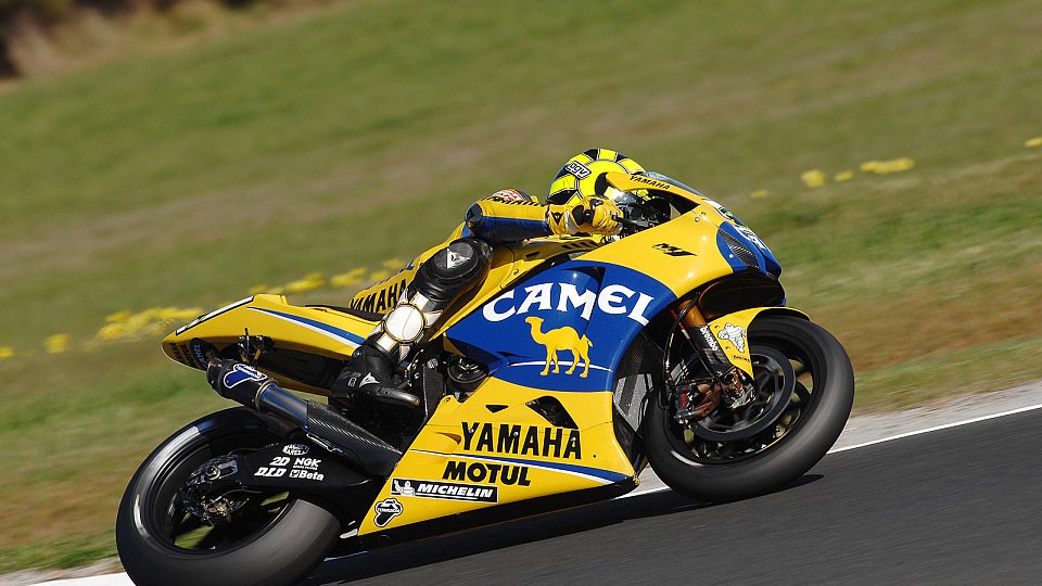 Rossi zeigte der Konkurrenz, was sie erwartet., Foto: Yamaha