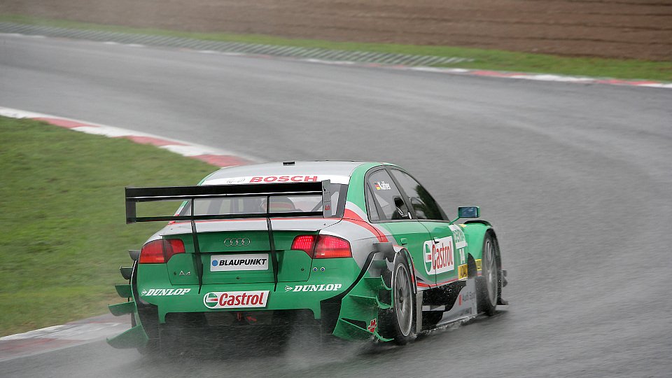 Pierre Kaffer verspekulierte sich in der zweiten Qualifying-Session, Foto: Audi