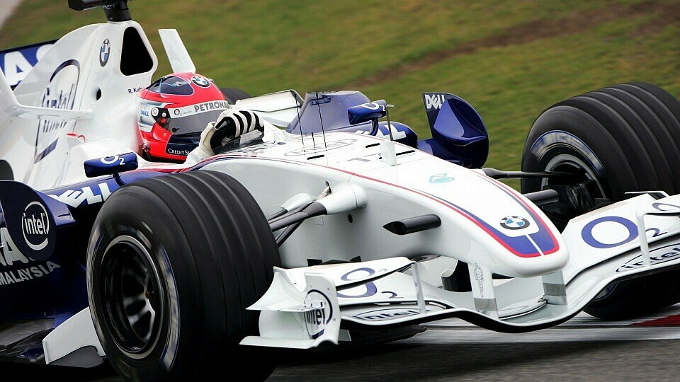 Robert Kubica fuhr in seinem dritten F1-Rennen auf das Podium., Foto: Sutton