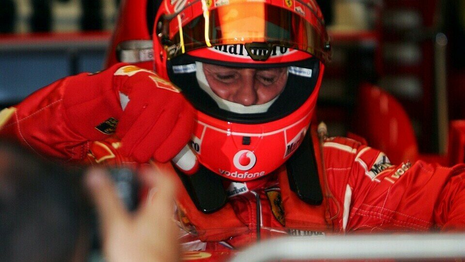 Schumacher sieht noch eine Chance., Foto: Sutton