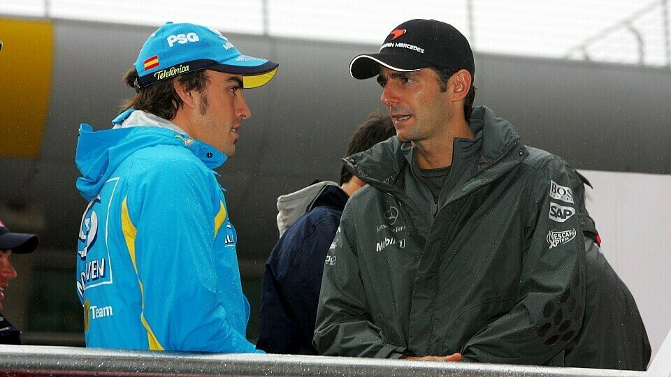 Pedro de la Rosa und Fernando Alonso: Wiedervereint bei Aston Martin, Foto: Sutton
