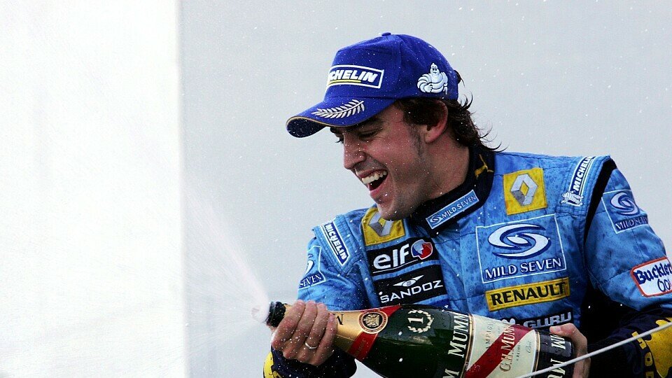 Fernando Alonso war schon zwei Mal bei Renault, holte zwei Titel, Foto: Sutton