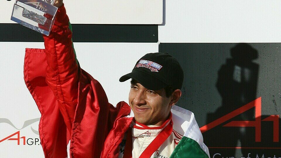 Kann Salvador Duran auch in der Formel E jubeln?, Foto: A1 GP