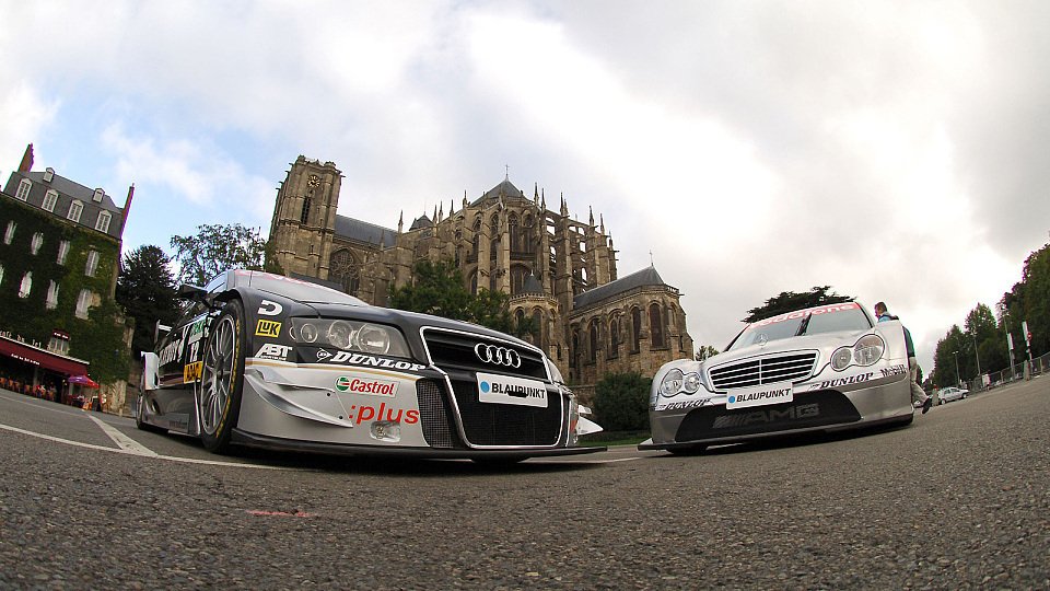 Audi und Mercedes statten Westfrankreich einen Besuch ab., Foto: DTM