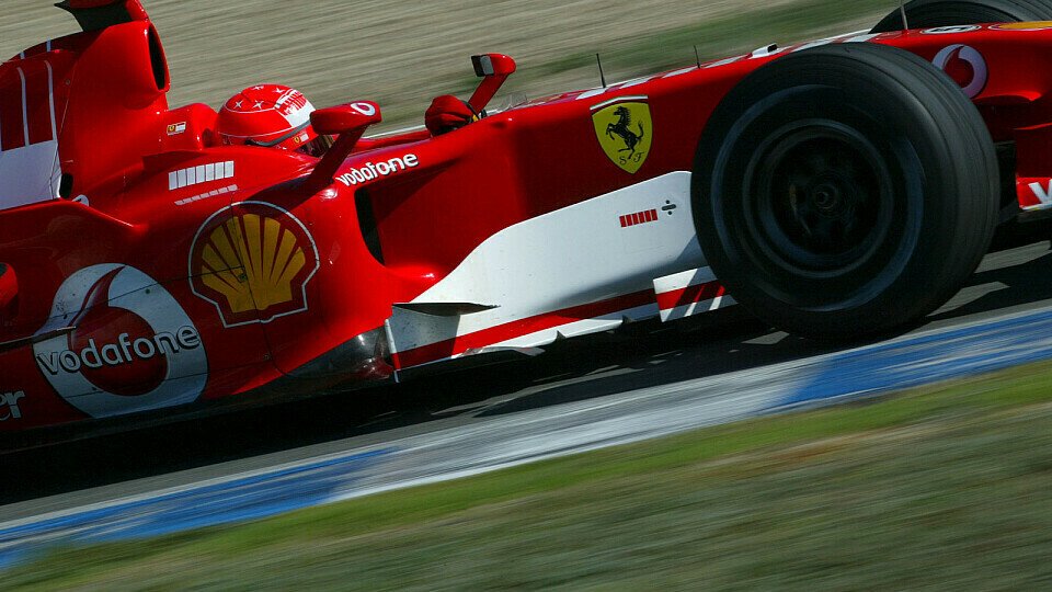 Schumacher ließ die Konkurrenz weit hinter sich., Foto: Sutton