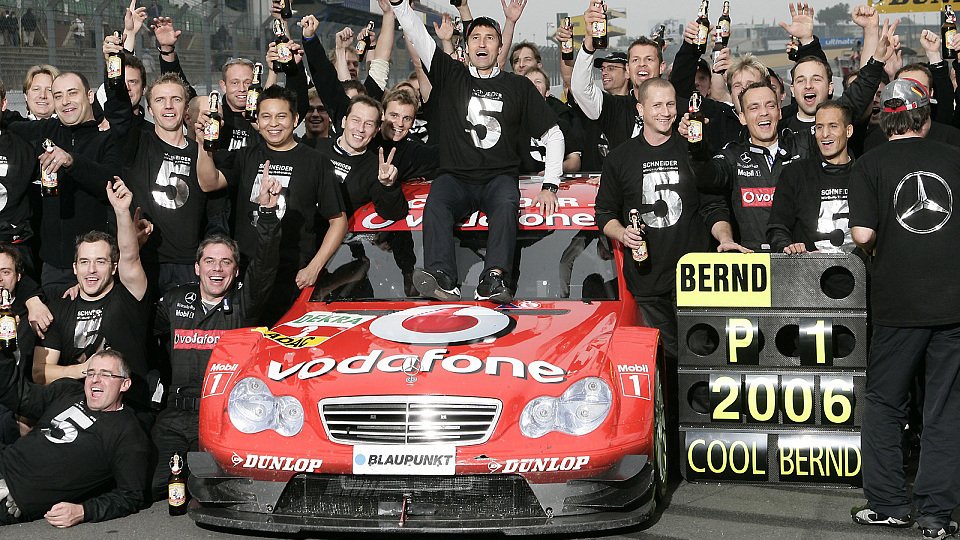 In Le Mans fuhr Bernd Schneider 2006 seinen fünften DTM-Titel ein., Foto: DTM