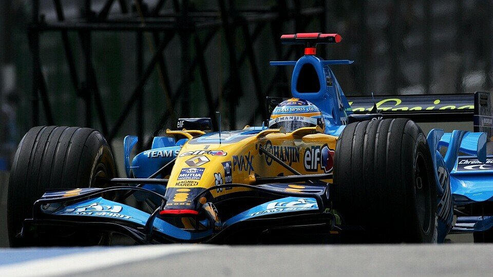 Schumachers Problem war Alonso eine willkommene Hilfe., Foto: Sutton