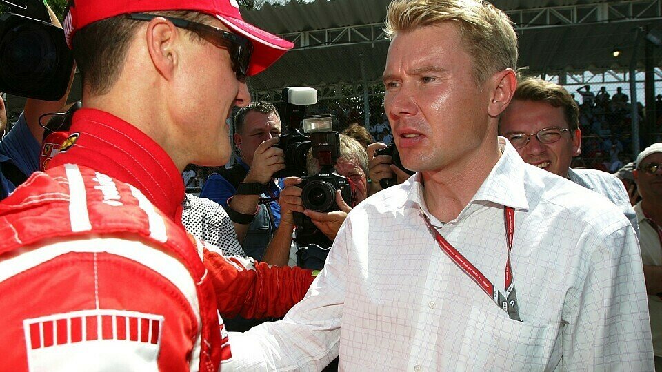 Mika Häkkinen kann Michael Schumacher gut verstehen., Foto: Sutton