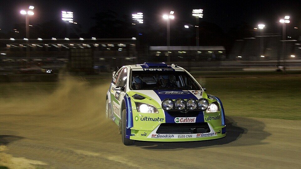 Grönholm führt nach der Superspecial., Foto: Sutton