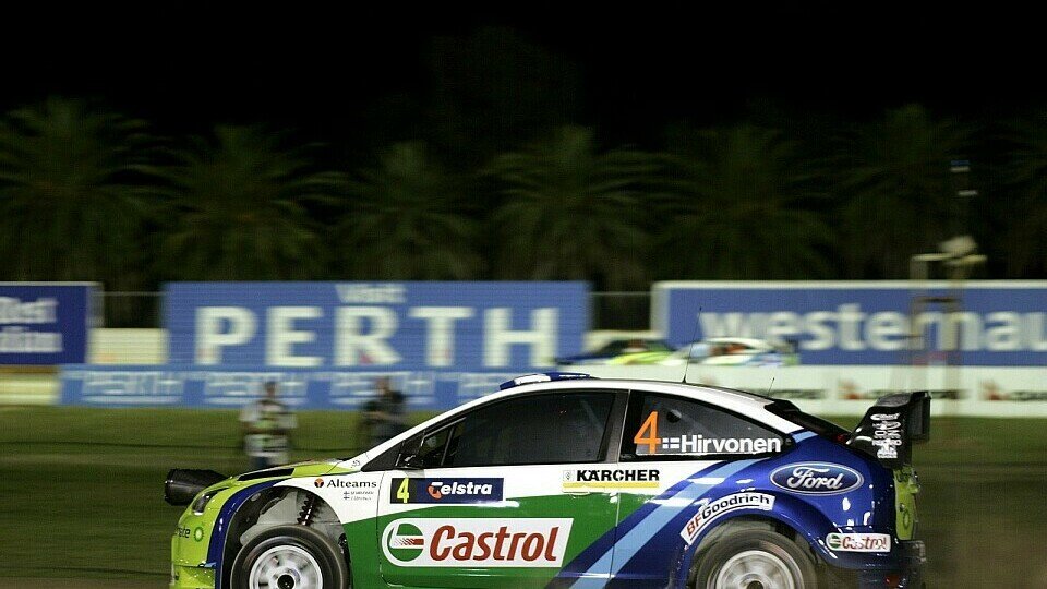 Hirvonen führt nach dem ersten Tag., Foto: Sutton