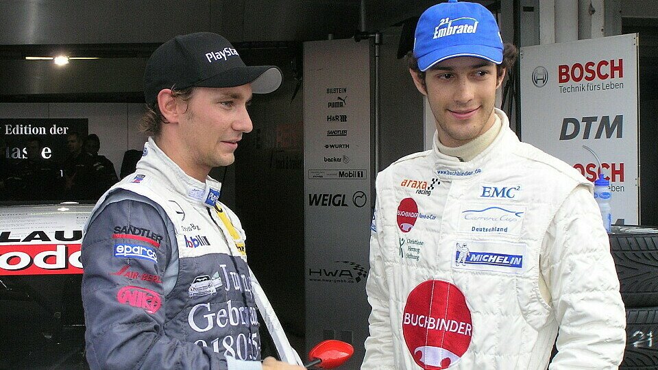 Bruno und Mathias standen gemeinsam vor der Kamera., Foto: KS Racing Press