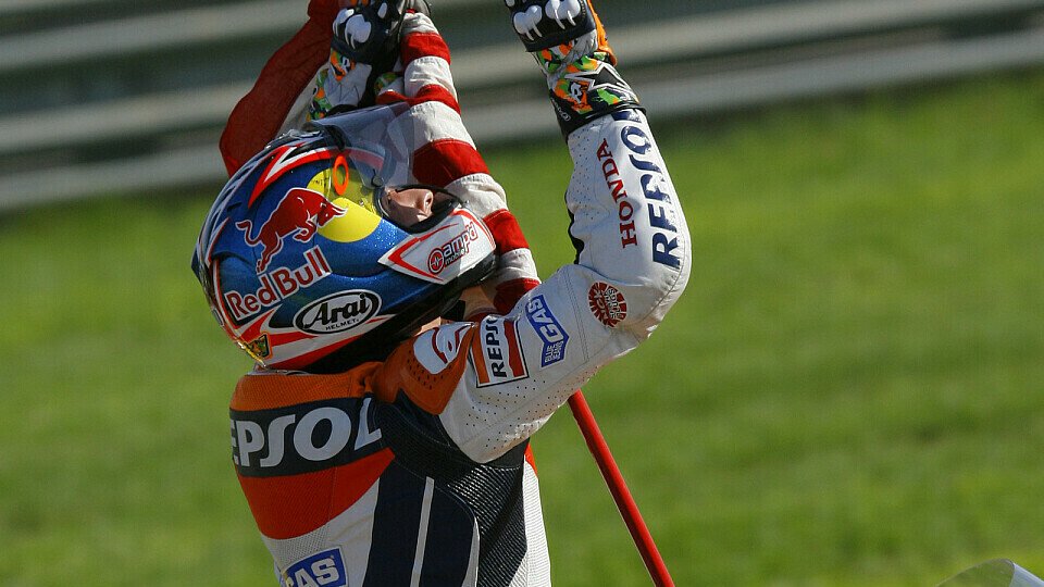 Nicky Hayden war die WM Ausnahme für Honda seit Rossis Abgang., Foto: Repsol Honda