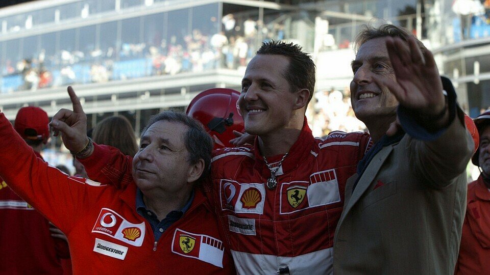 Schumacher steht für Ferrari und Maranello., Foto: Sutton