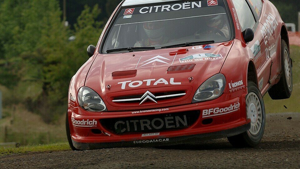 Pons sitzt 2007 nicht im Citroen Xsara., Foto: Sutton