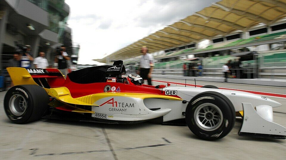 Deutschland ließ erstmals Marco Holzer ran., Foto: A1 GP