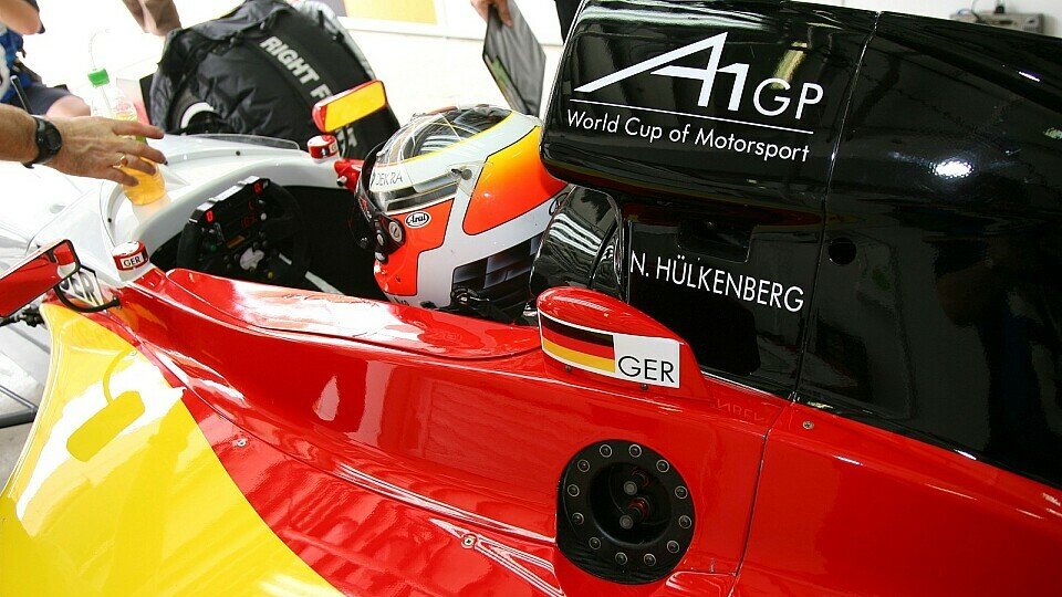 Hülkenberg holte den zweiten Saisonsieg., Foto: A1 GP Hülkenberg holte den zweiten Saisonsieg., Foto: A1 GP