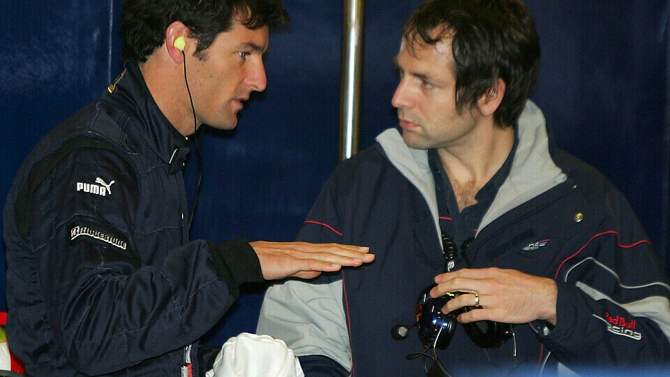 Mark Webber blickt sehr zuversichtlich nach vorne, Foto: Sutton
