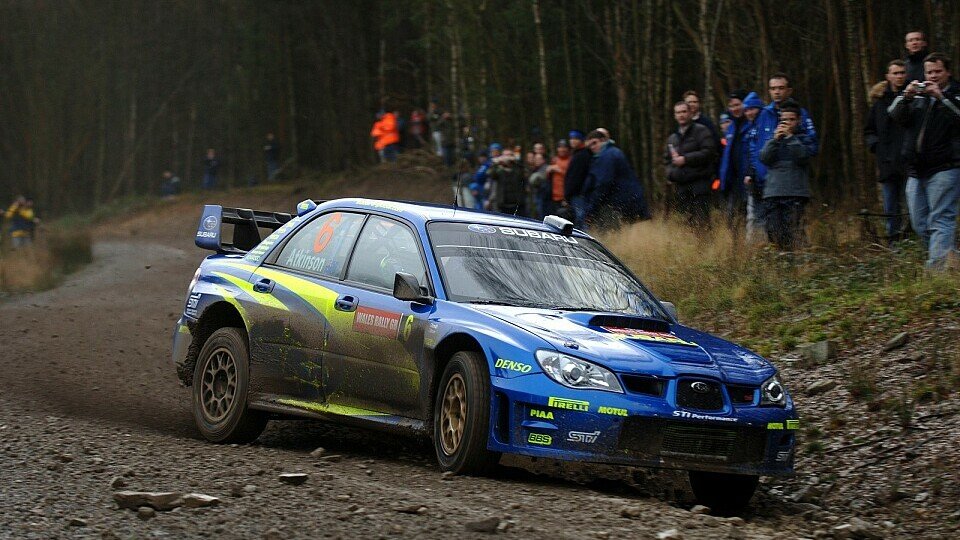 In Wales sind die Subarus zum letzten Mal mit Pirelli Pneus ausgerüstet., Foto: Sutton