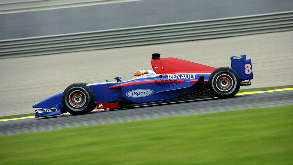 Timo Glock gab in VAlencia Gas., Foto: GP2 Timo Glock gab in VAlencia Gas., Foto: GP2