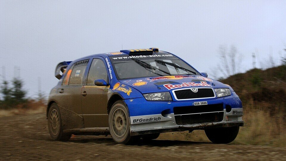 Red Bull Skoda beendet sein Gastspiel in der WRC., Foto: Sutton