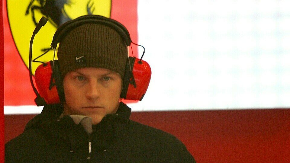Kimi Räikkönen fühlt sich bei Ferrari bereits sehr wohl, Foto: Sutton