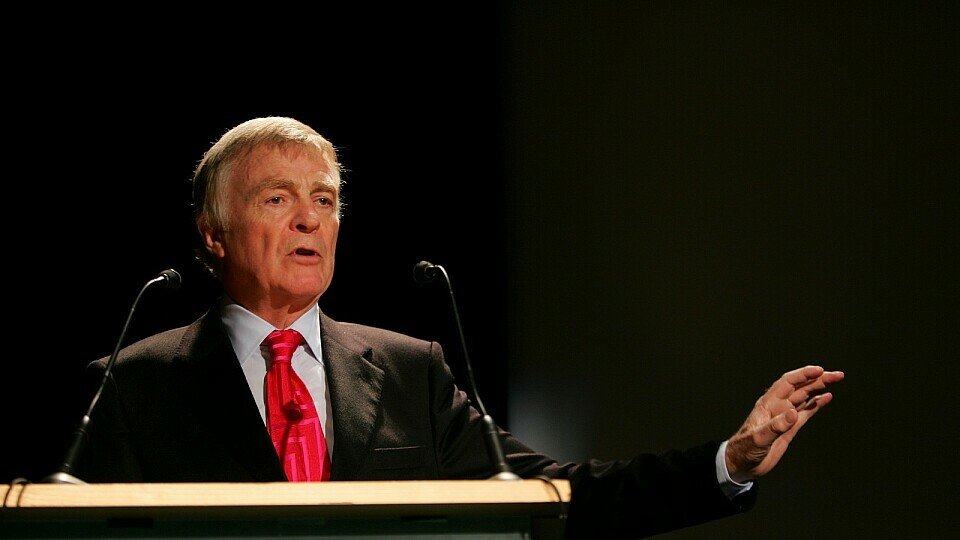 Max Mosley in vollem Elan., Foto: Sutton