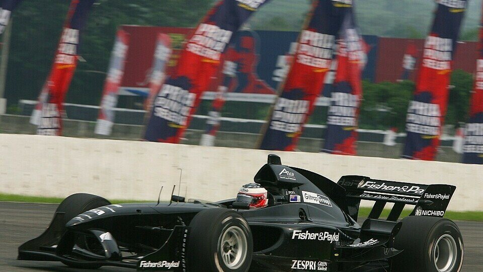 Der zweifache Triumphator von Sentul: Jonny Reid., Foto: A1 GP Der zweifache Triumphator von Sentul: Jonny Reid., Foto: A1 GP