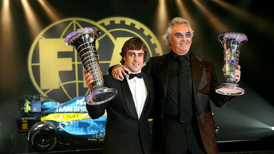 Mit Fernando Alonso wurde Flavio Braitore 2005 & 2006 Weltmeister, Foto: FIA