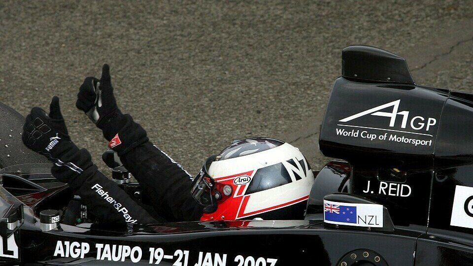 Jonny Reid ist gut ins Wochenende gestartet, Foto: A1 GP Jonny Reid ist gut ins Wochenende gestartet, Foto: A1 GP