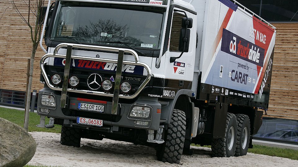 So ein Truck will richtig beladen sein, Foto: Mercedes