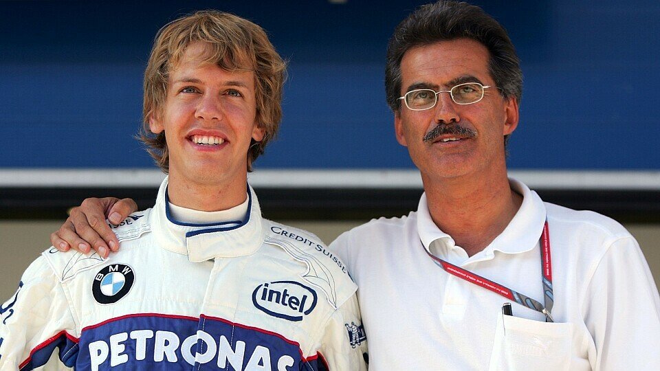 Mario Theissen kennt Sebastian Vettel schon lange., Foto: Sutton