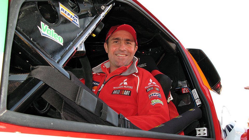 Stéphane Peterhansel ist der Dakar-Gesamtsieger 2007 bei den Autos, Foto: Mitsubishi