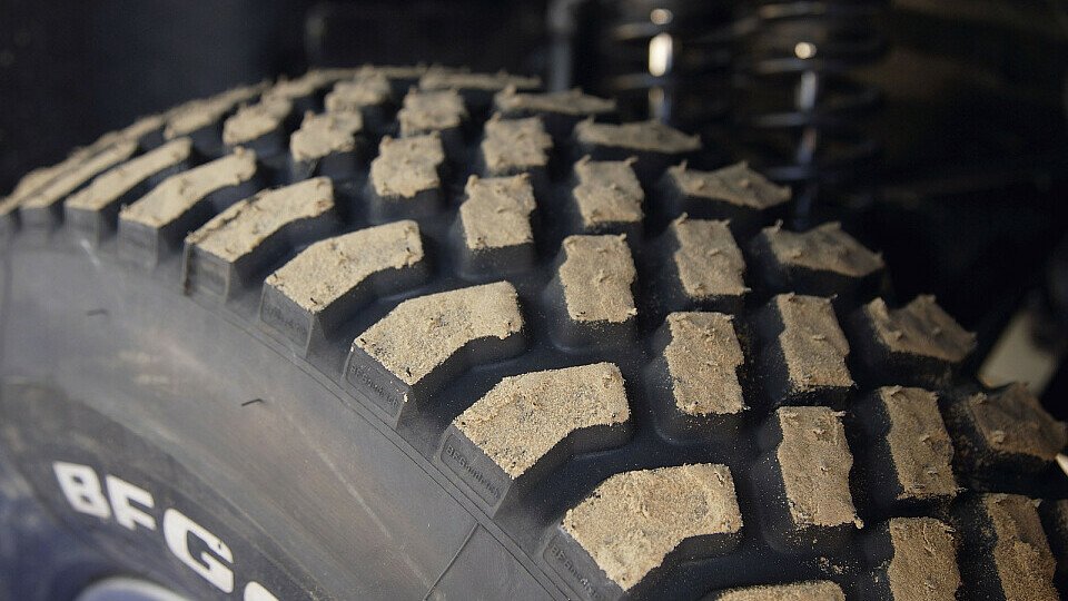 Die Reifen müssen bei der Dakar einiges aushalten., Foto: VW Motorsport