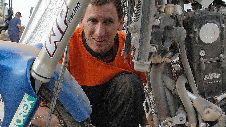 Elmer Symons war 2005 und 2006 als Mechaniker bei der Dakar dabei, Foto: Flechsig T.
