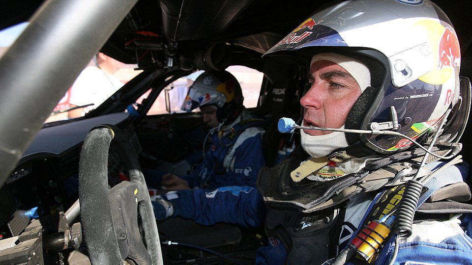 Giniel de Villiers und Dirk von Zitzewitz liegen derzeit auf Platz 1., Foto: VW Motorsport