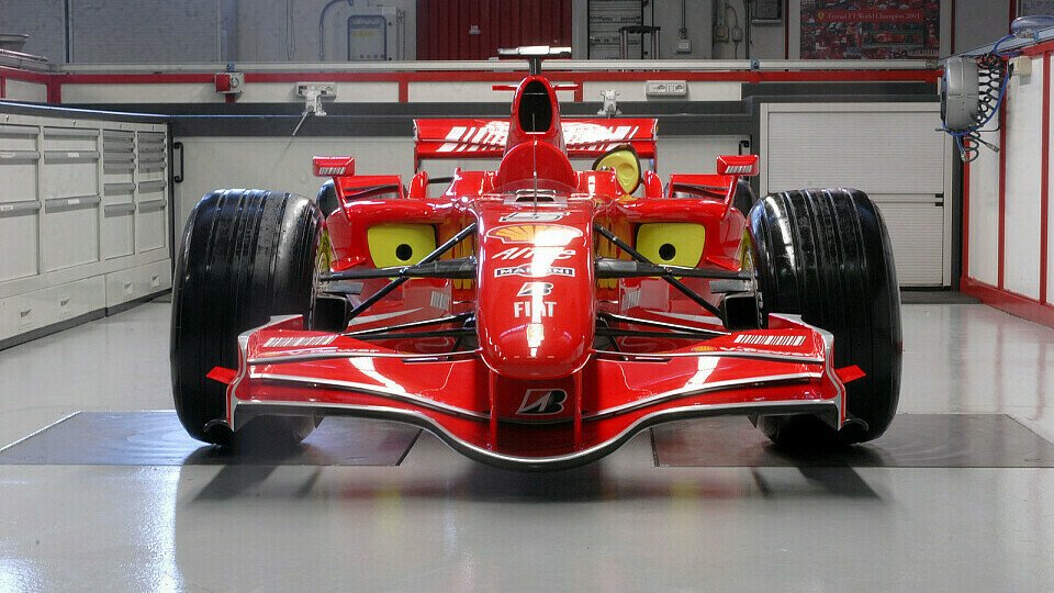 Der F2007 ist wahrlich ein echter Roter., Foto: Ferrari Press Office