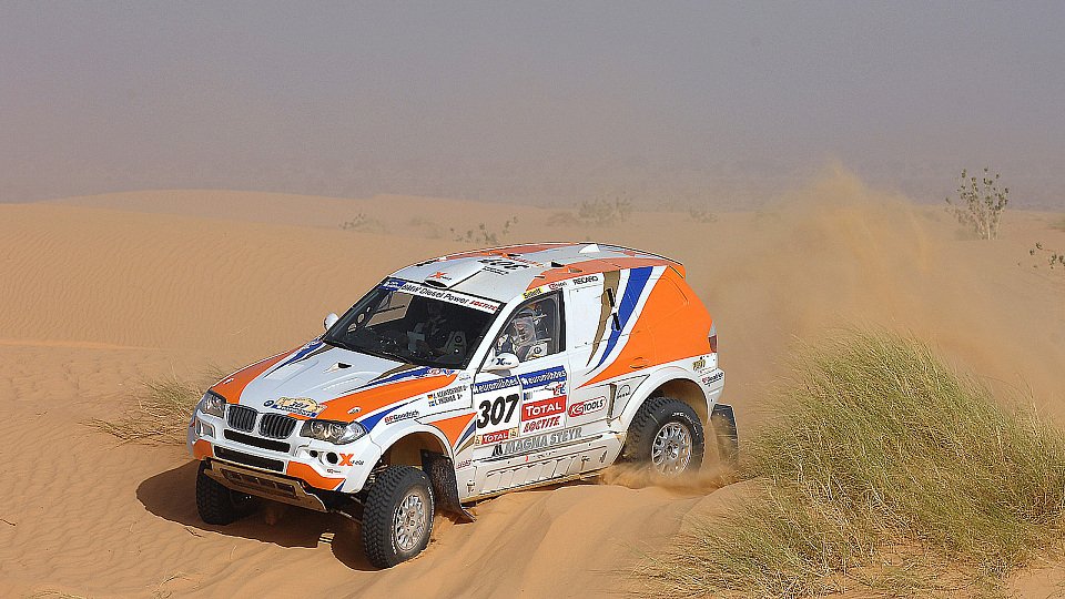 Jutta Kleinschmidt und ein versöhnliches Ende, Foto: X-Raid