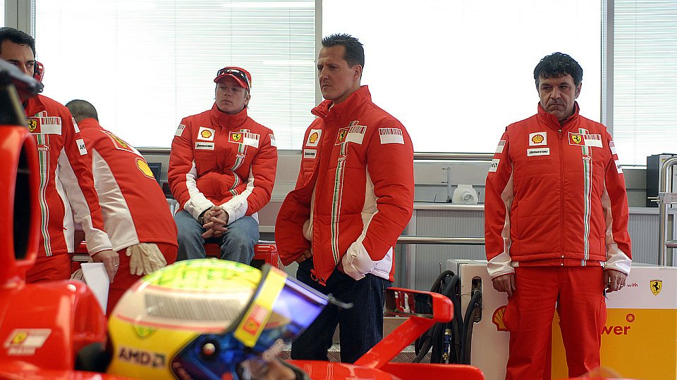 Schumacher ist immer dabei, Foto: Ferrari