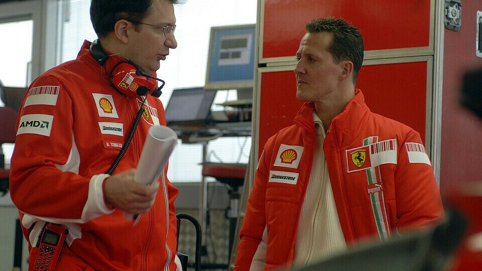 Ferrari muss auf die Anwesenheit Schumachers in der Box verzichten, Foto: Ferrari Press Office