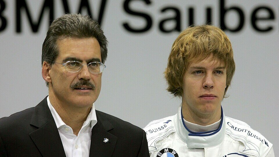 Mario Theissen ist stolz auf Sebastian Vettel, Foto: Sutton