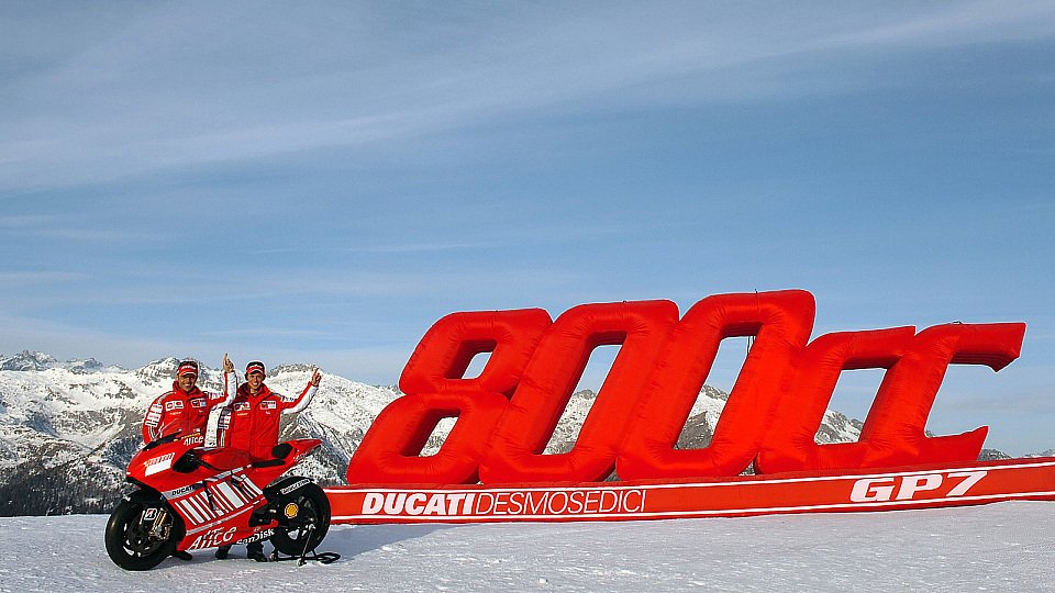 Die neuen 800er müssen zeigen, wie sie sich in den letzten Wochen weiterentwickelt haben, Foto: Ducati