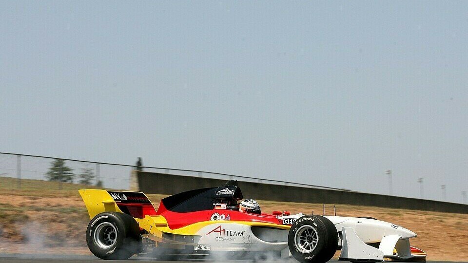 Nico Hülkenberg holte den nächsten Doppelsieg, Foto: A1GP Nico Hülkenberg holte den nächsten Doppelsieg, Foto: A1GP