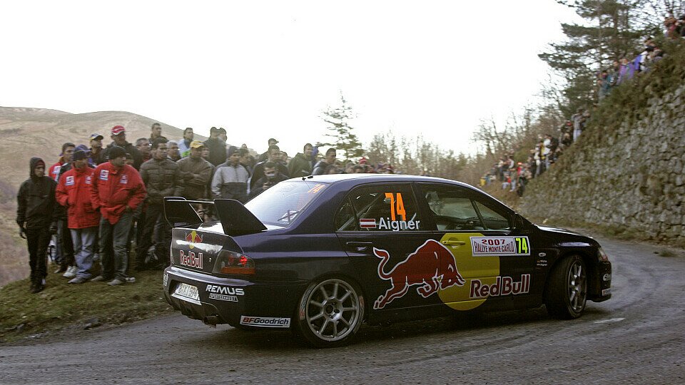 Andreas Aigner im Mitsubishi Gruppe N., Foto: Red Bull
