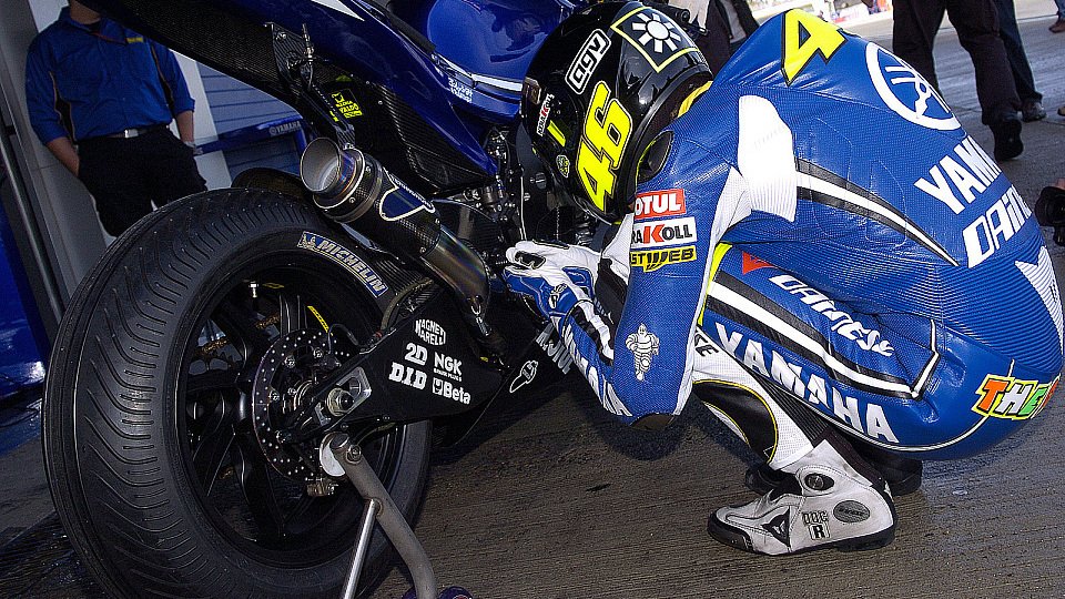 Valentino Rossi ist wieder einmal Favorit, Foto: Yamaha